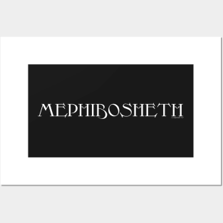 Meshuggah Parody Mephibosheth Metal Logo Posters and Art